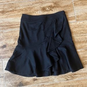 White House Black Market Skirt with Ruffle Size 0